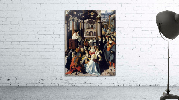 Preaching in the Church Wall Preview