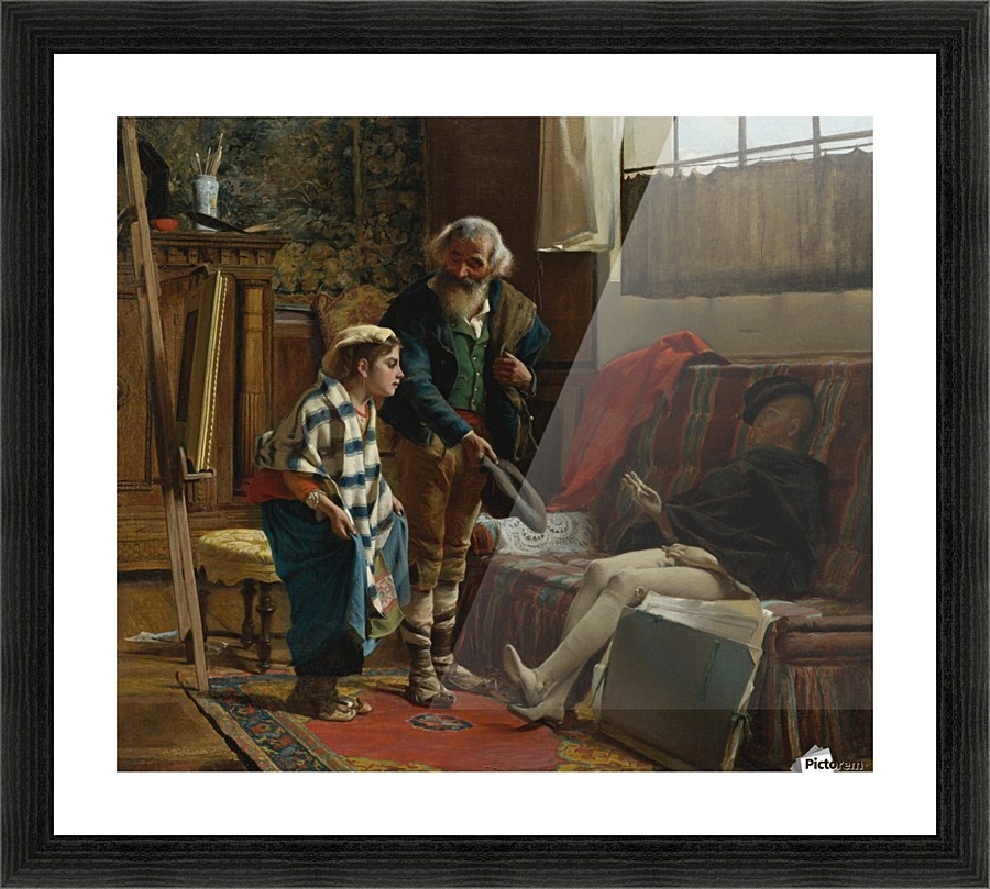The artist studio Picture Frame print