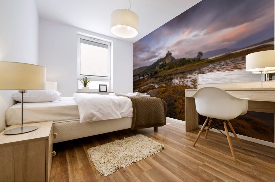 Scotland castle  Mural print