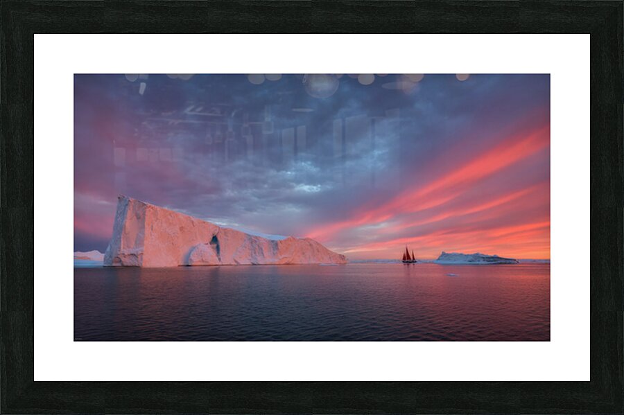Greenland  Picture Frame print
