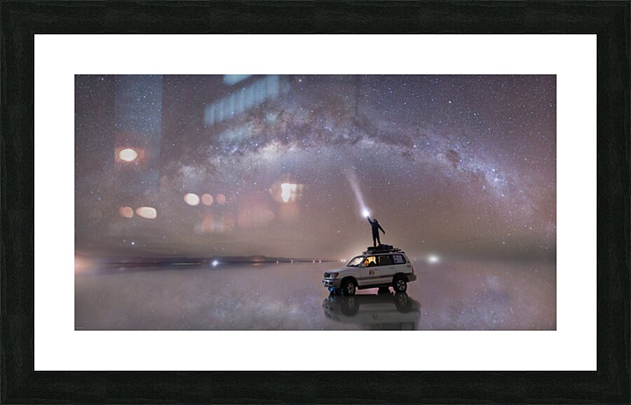 Touching Eternity Picture Frame print