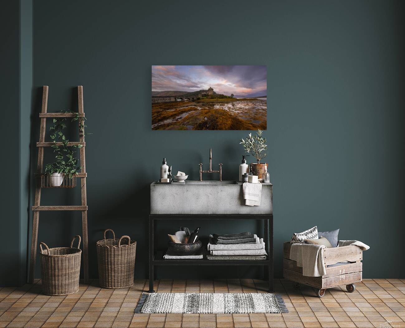 Scotland castle  Reproduction