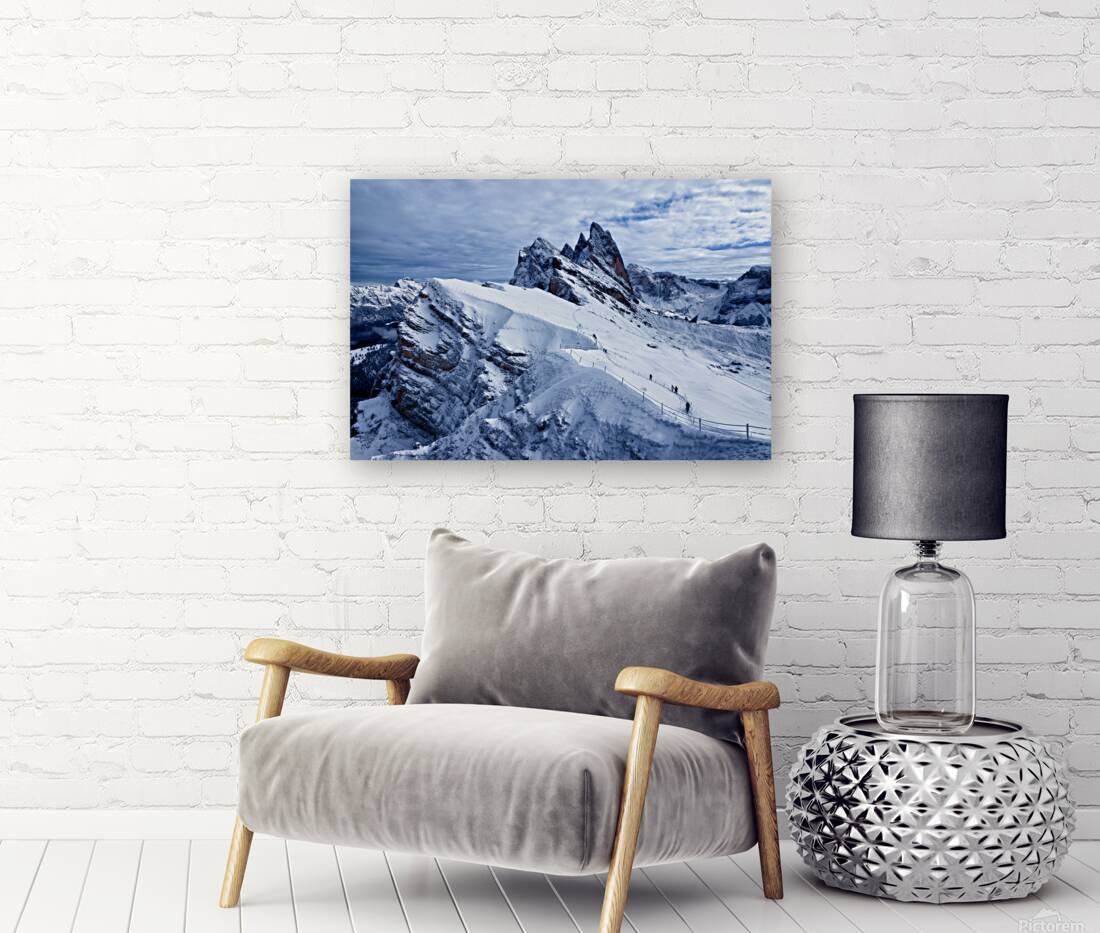 Seceda Winter Blues Reproduction