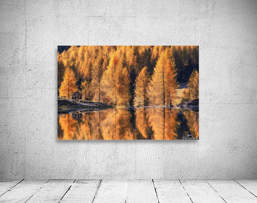 When Autumn Mirrors Wall Preview