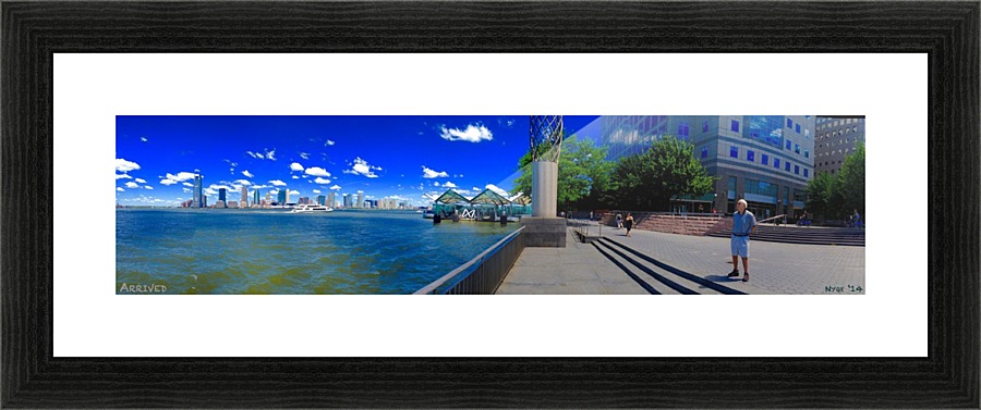 Arrived Picture Frame print