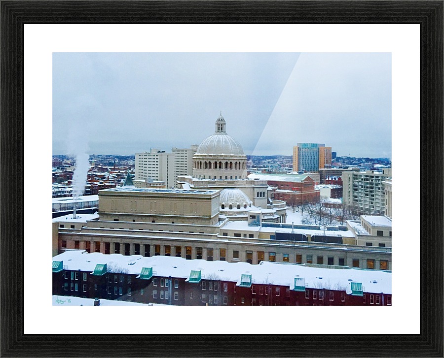 Boston Strong Picture Frame print