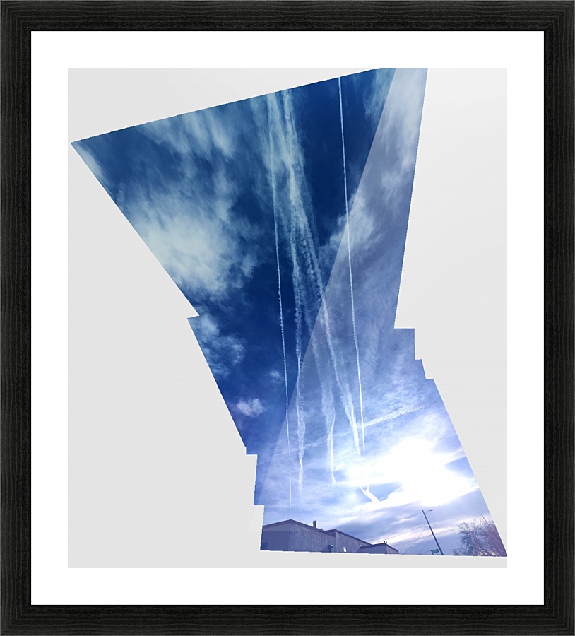 Air Pollution Picture Frame print