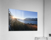 Sunset in Lavaux Acrylic Print