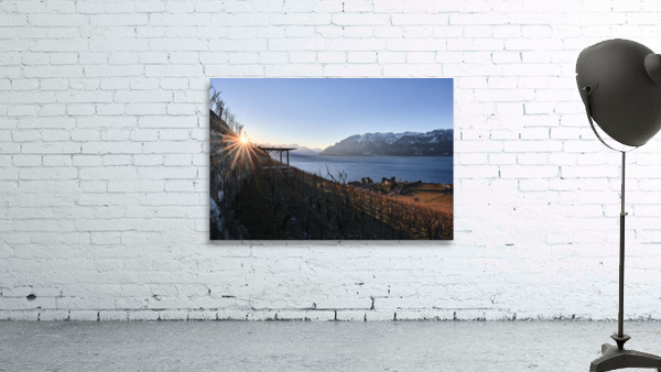 Sunset in Lavaux Wall Preview
