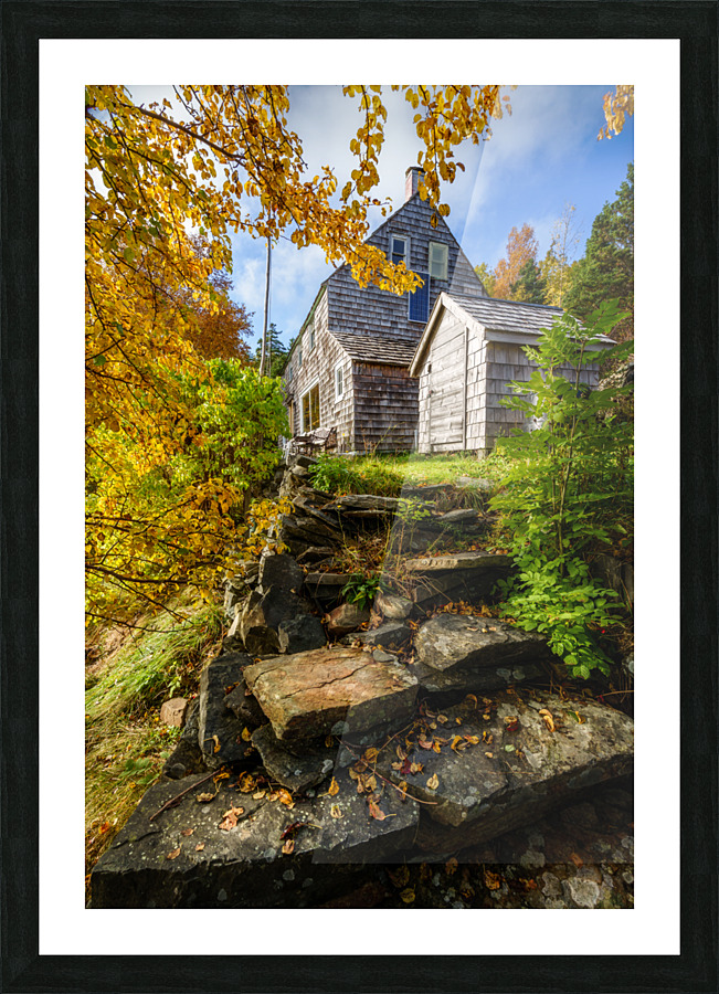 Kent Cottage Picture Frame print