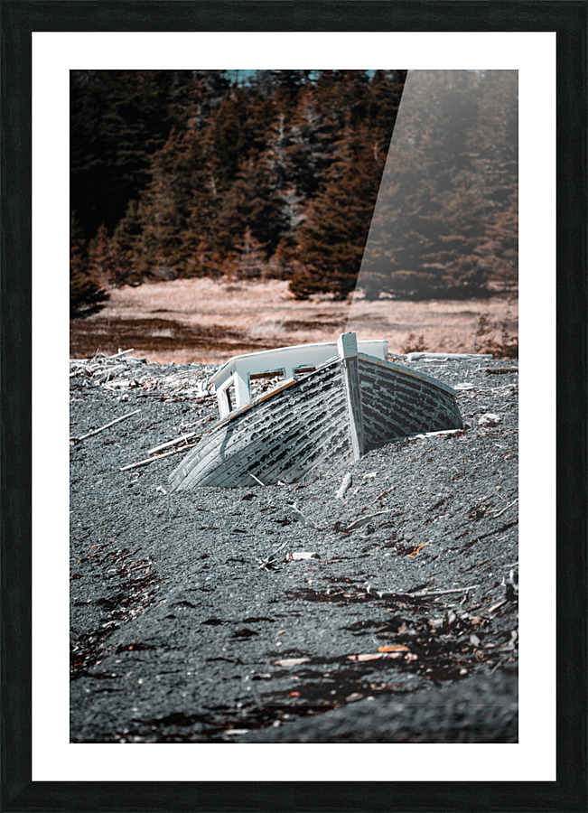 Stranded Picture Frame print