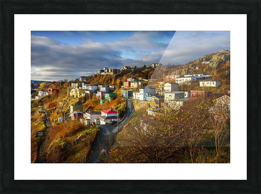 The Battery Picture Frame print