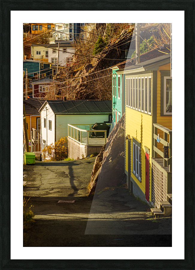 The Battery Picture Frame print