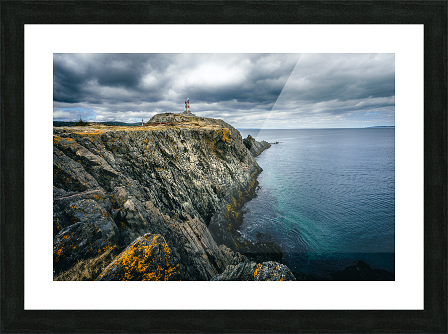 The Edge Picture Frame print