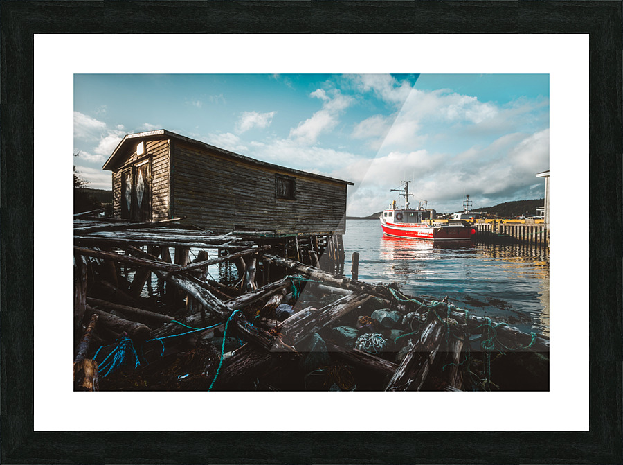 Fox Harbour Stage Picture Frame print
