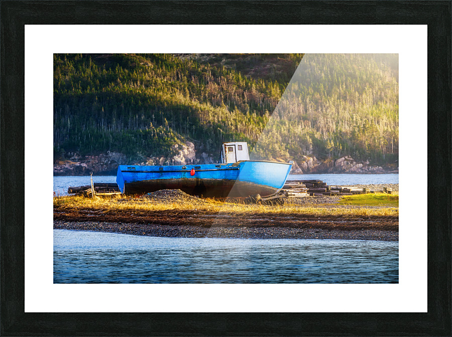 Retired Picture Frame print
