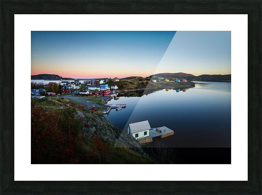 Calm in Trinity Picture Frame print