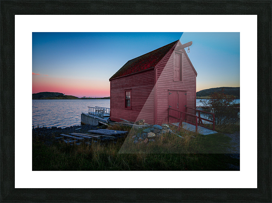 Red Stage in Trinity Picture Frame print