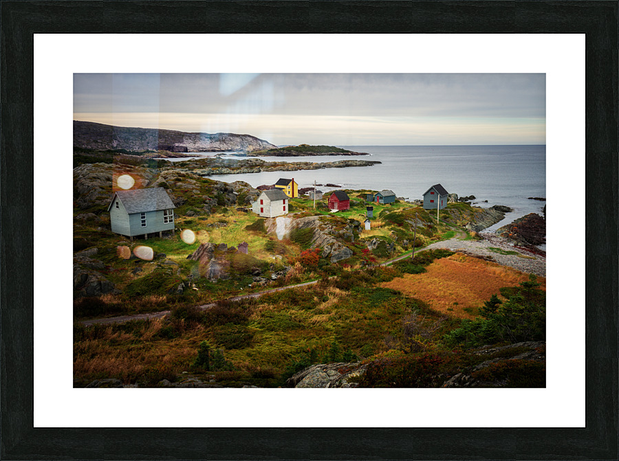 Keels Newfoundland Picture Frame print