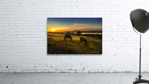 Peaceful Sunset Wall Preview