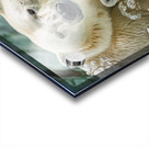 Intimate photo of polar bear and his son Acrylic print