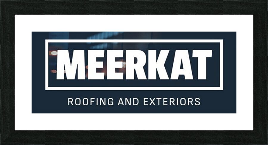 Meerkat Roofing Picture Frame print