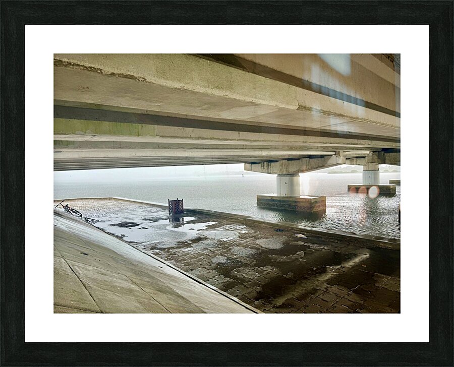 Under the Overpass Picture Frame print