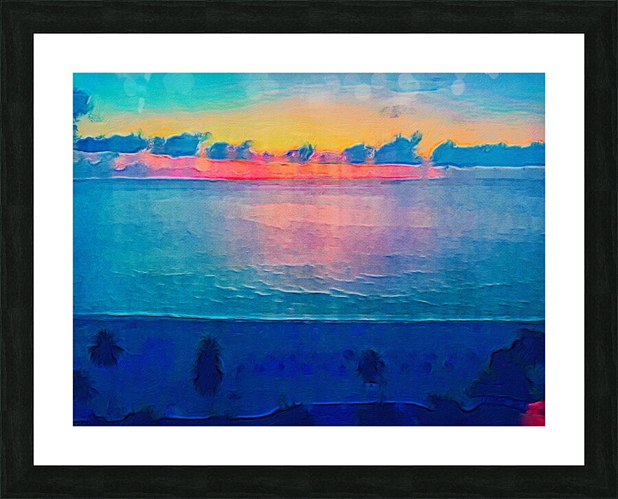 Florida Sun Selects 9 Picture Frame print