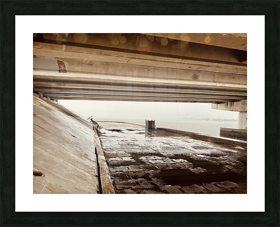 Under the Overpass 4 Picture Frame print
