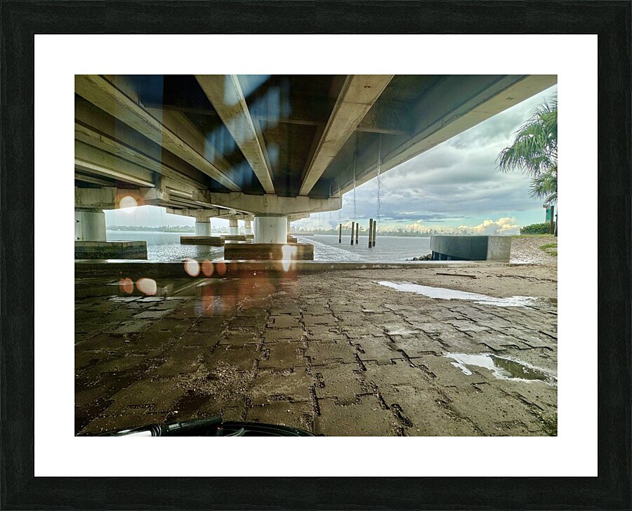 Under the Overpass 3 Picture Frame print