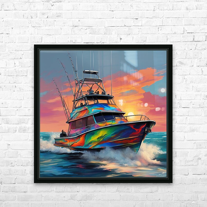 realistic Offshore Sport fishing boat double and triple decker