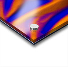 Orange and Blue Elevation Acrylic print