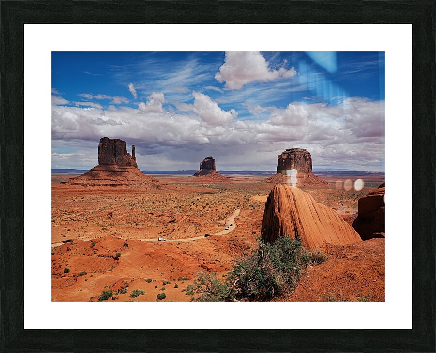 Monument Trail Picture Frame print