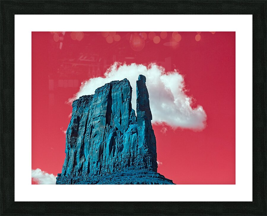 Monument Cloud Picture Frame print
