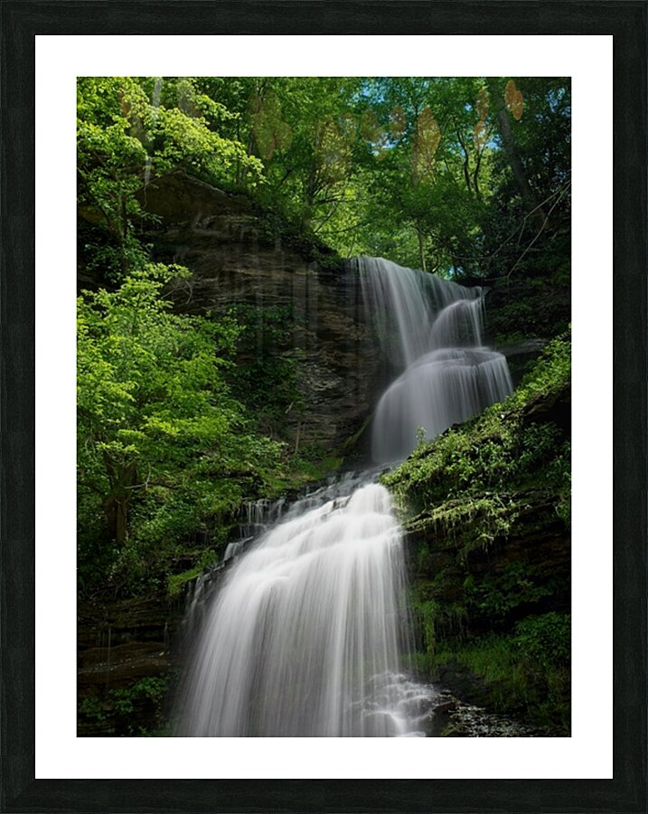 Flow Rush Picture Frame print