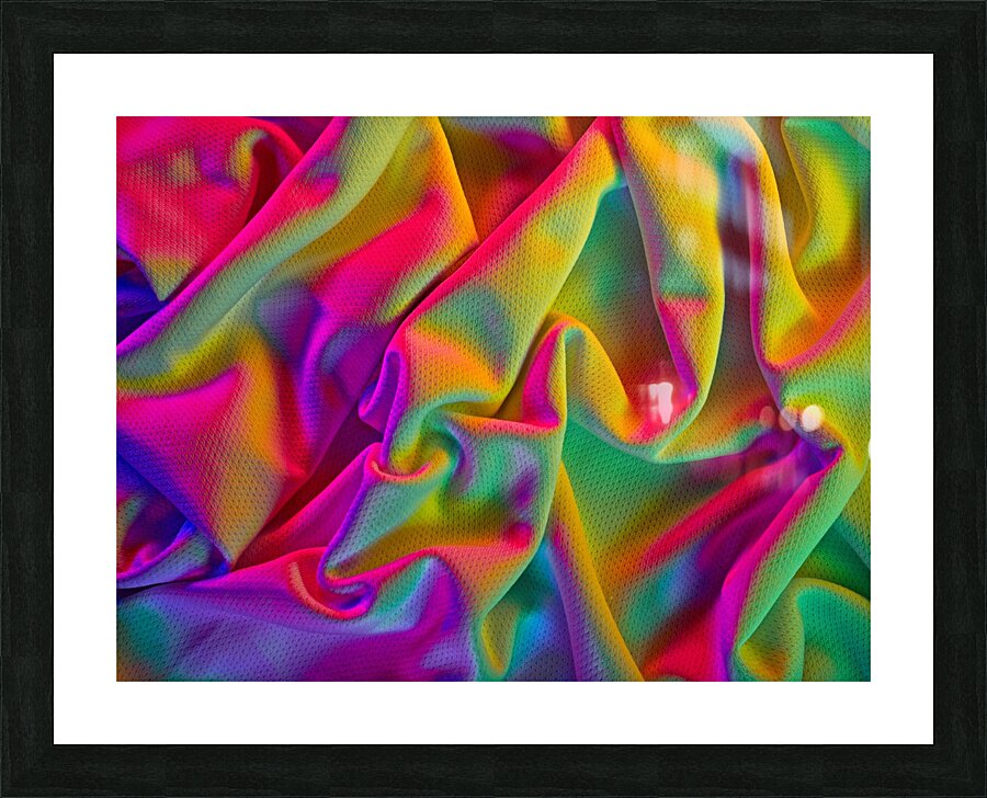 Fabric Jazz Picture Frame print
