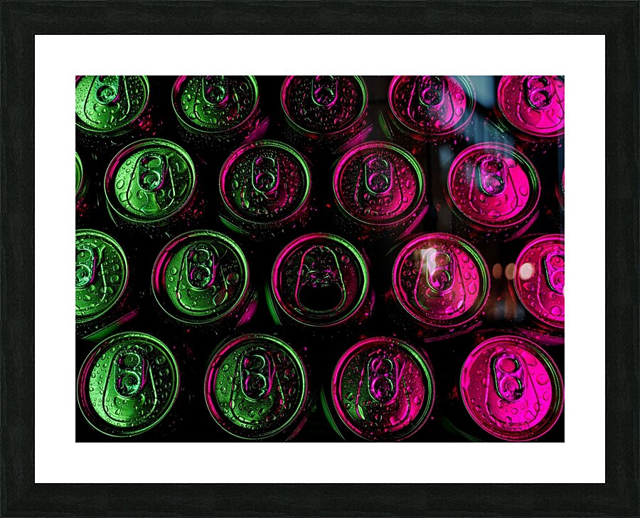 Can Color 2 Picture Frame print
