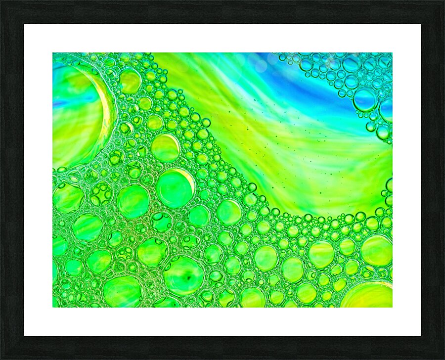 Bubble Plunge Picture Frame print