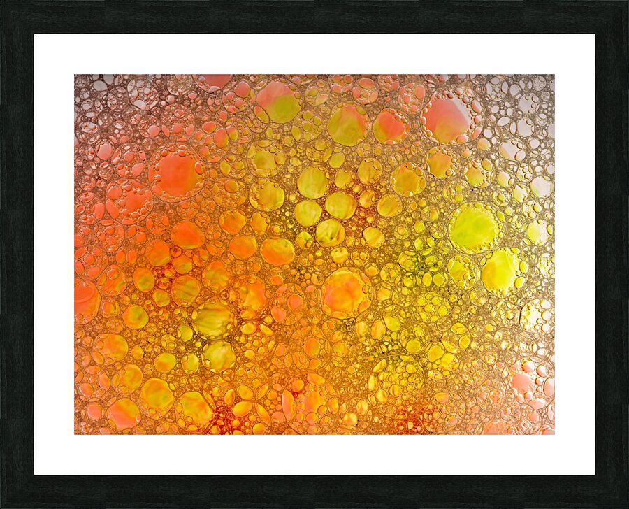 Sunny Bubble Picture Frame print