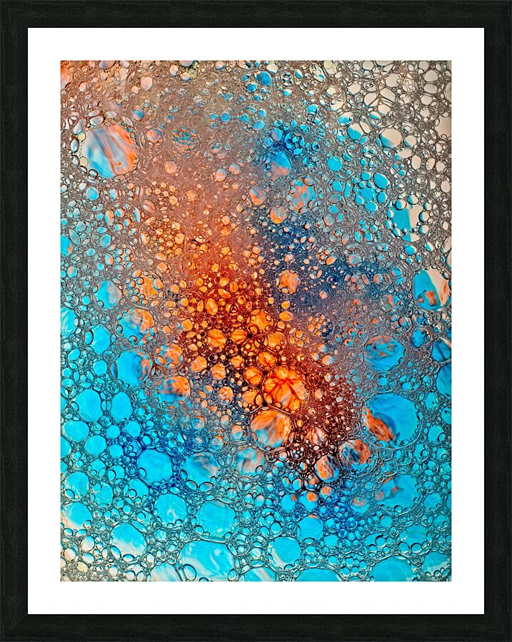 Stellar Bubble Picture Frame print