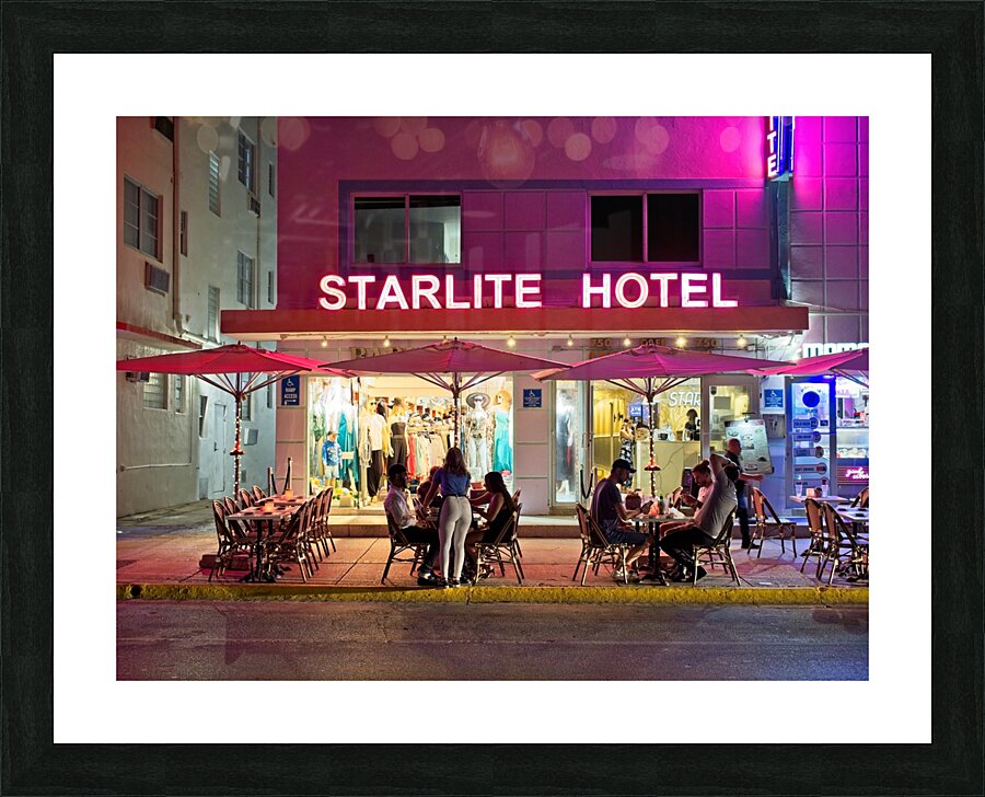 Star Lite Picture Frame print