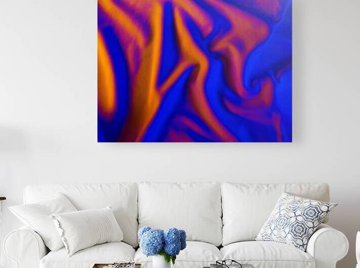 Orange and Blue Elevation by Peter Blottman