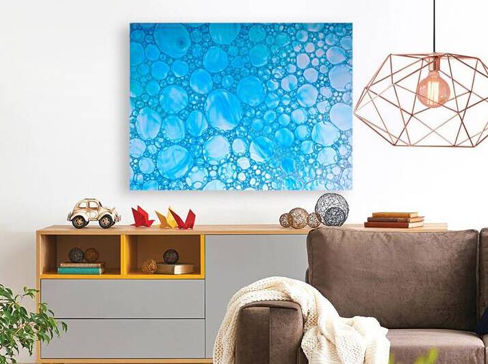 Bubble Blue 2 by Peter Blottman