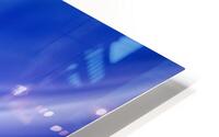 Bubble Blue HD Metal print