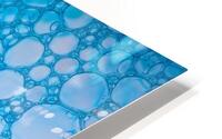 Bubble Blue 2 HD Metal print