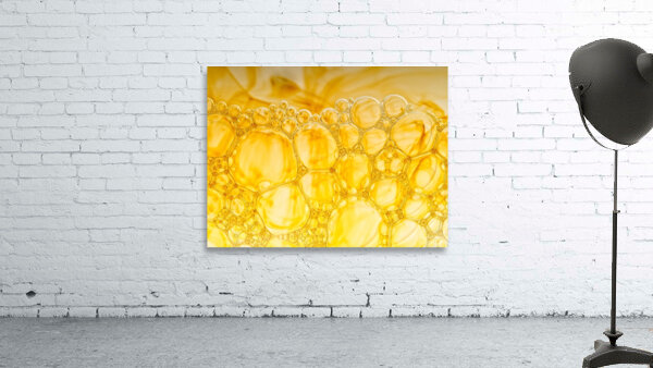 Yellow Bubble Flow Wall Preview