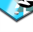 Geometric Chickadee Vector Art Acrylic print