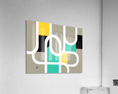 Abstract Block Colors Acrylic Print