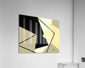 Geometric Abstract Shapes Acrylic Print