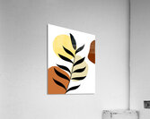 Boho Leaf Art Acrylic Print